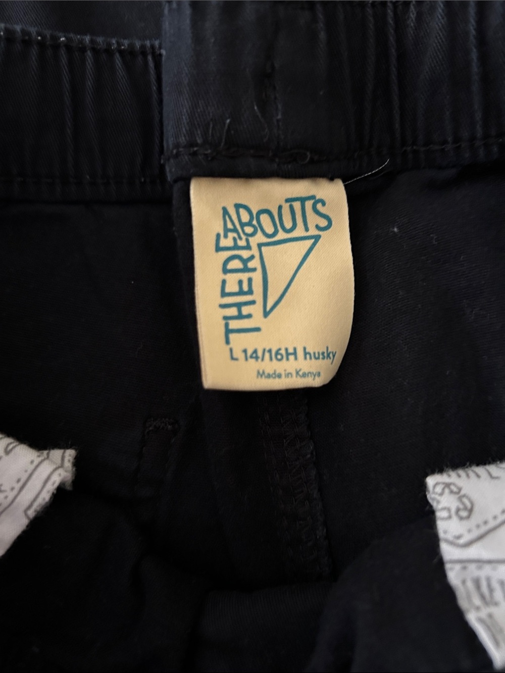 Thereabouts Kids Black Husky Shorts - L (14/16H)